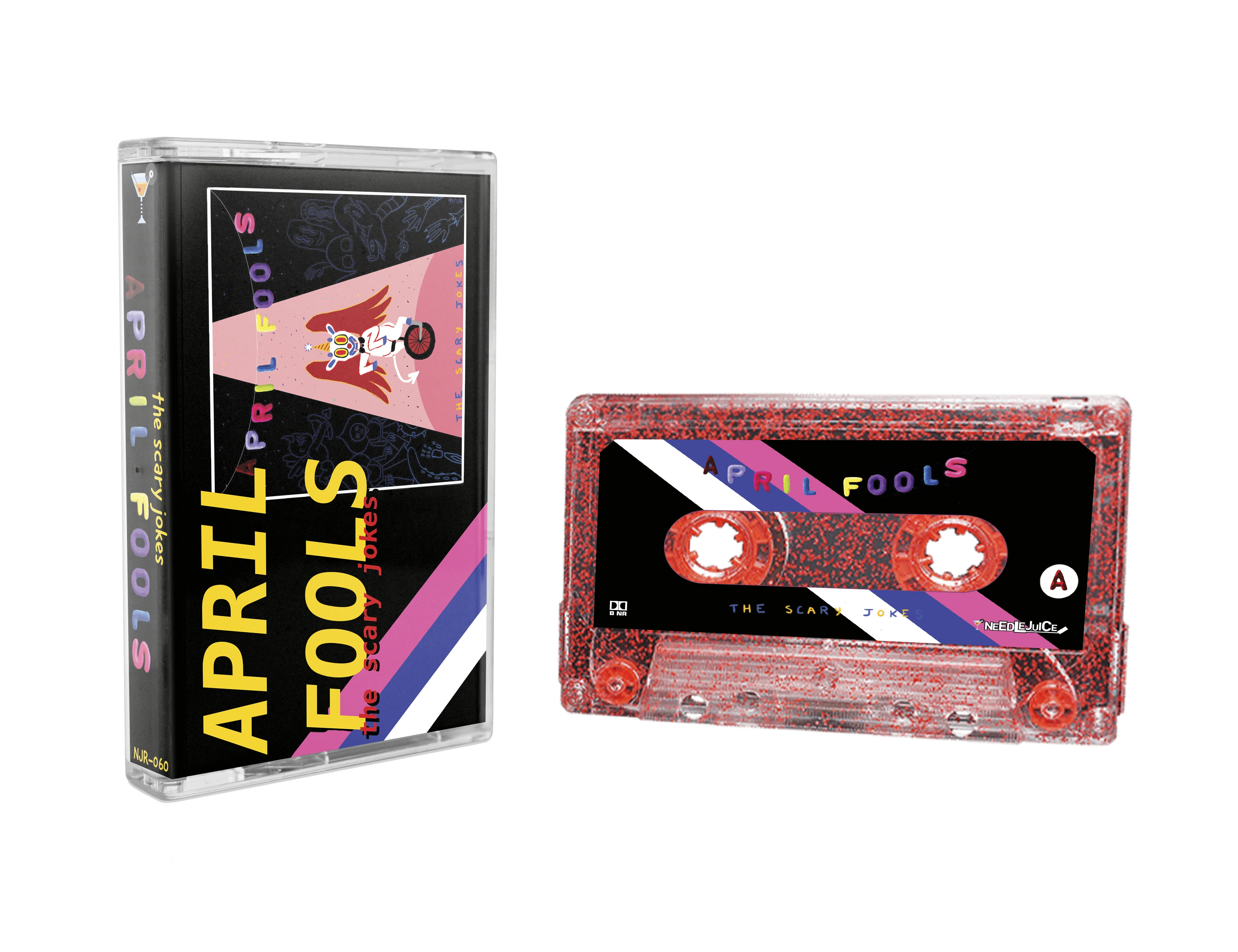 April Fools - Glitter Red Cassette