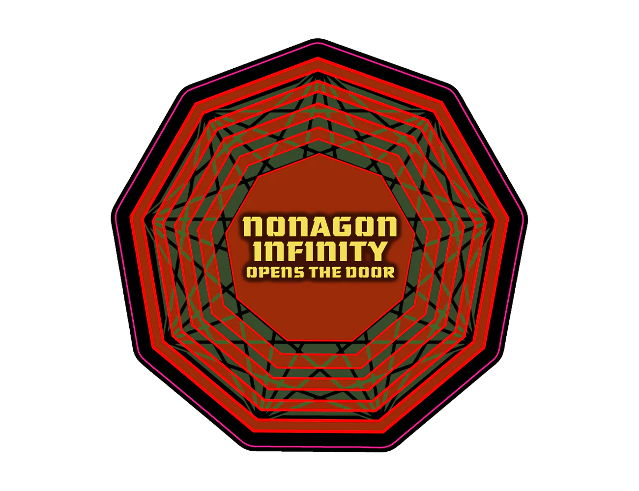 King Gizzard - Nonagon Infinity Sticker