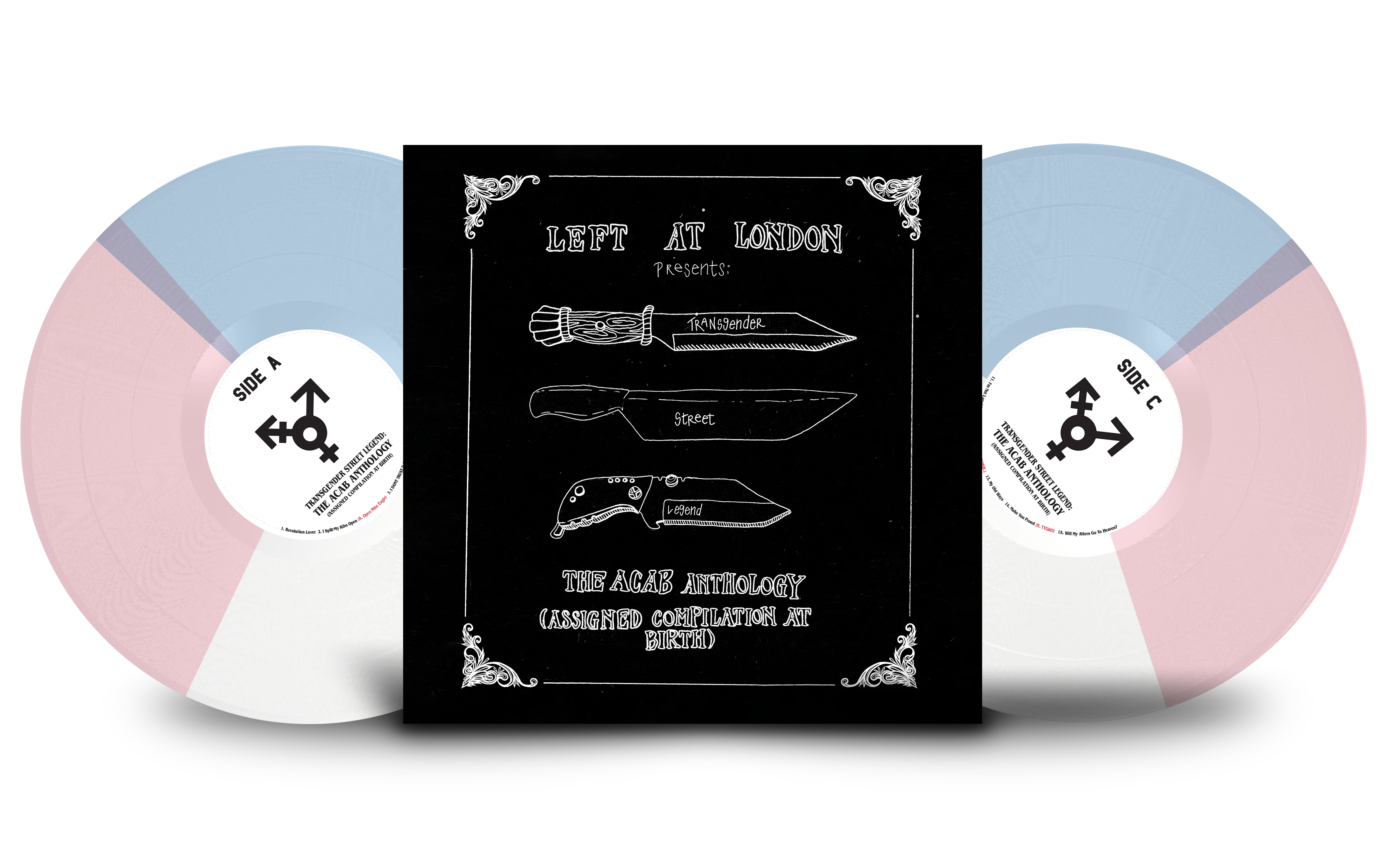 Transgender Street Legend: The ACAB Anthology - Trans Colors LP