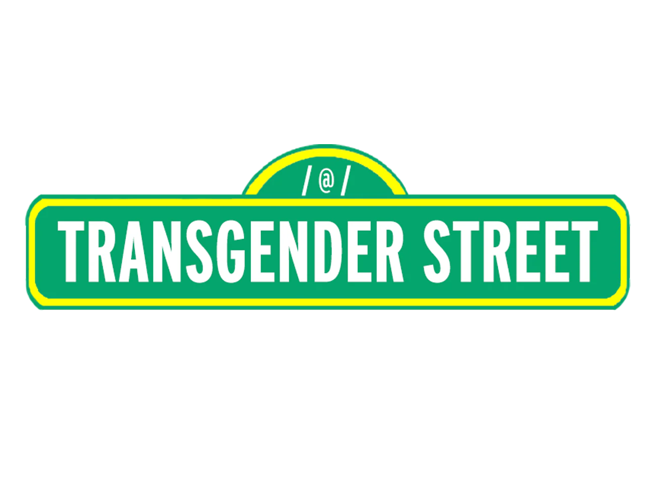 Transgender Street Sticker